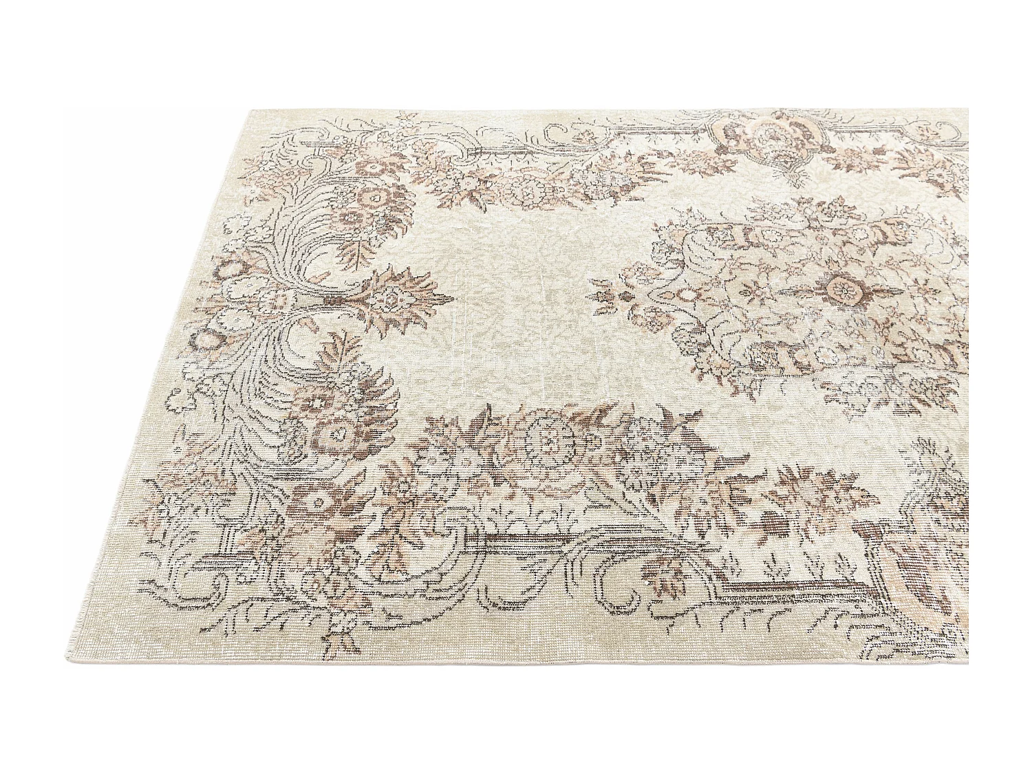 Tapis de laine 157x269 brun Ultra Vintage