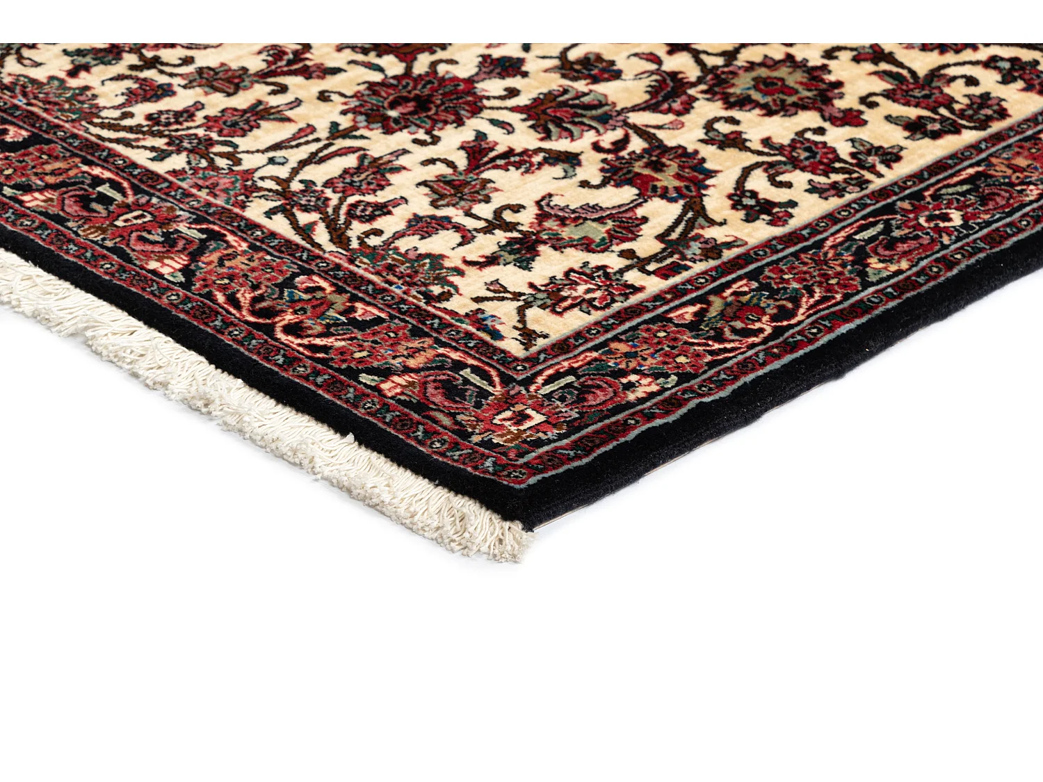 Loper-Woltapijt 246x70 Beige Bidjar