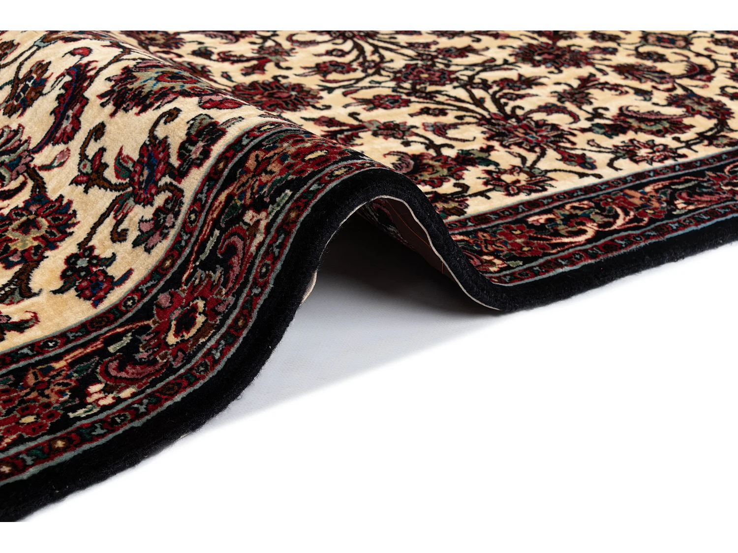 Loper-Woltapijt 246x70 Beige Bidjar