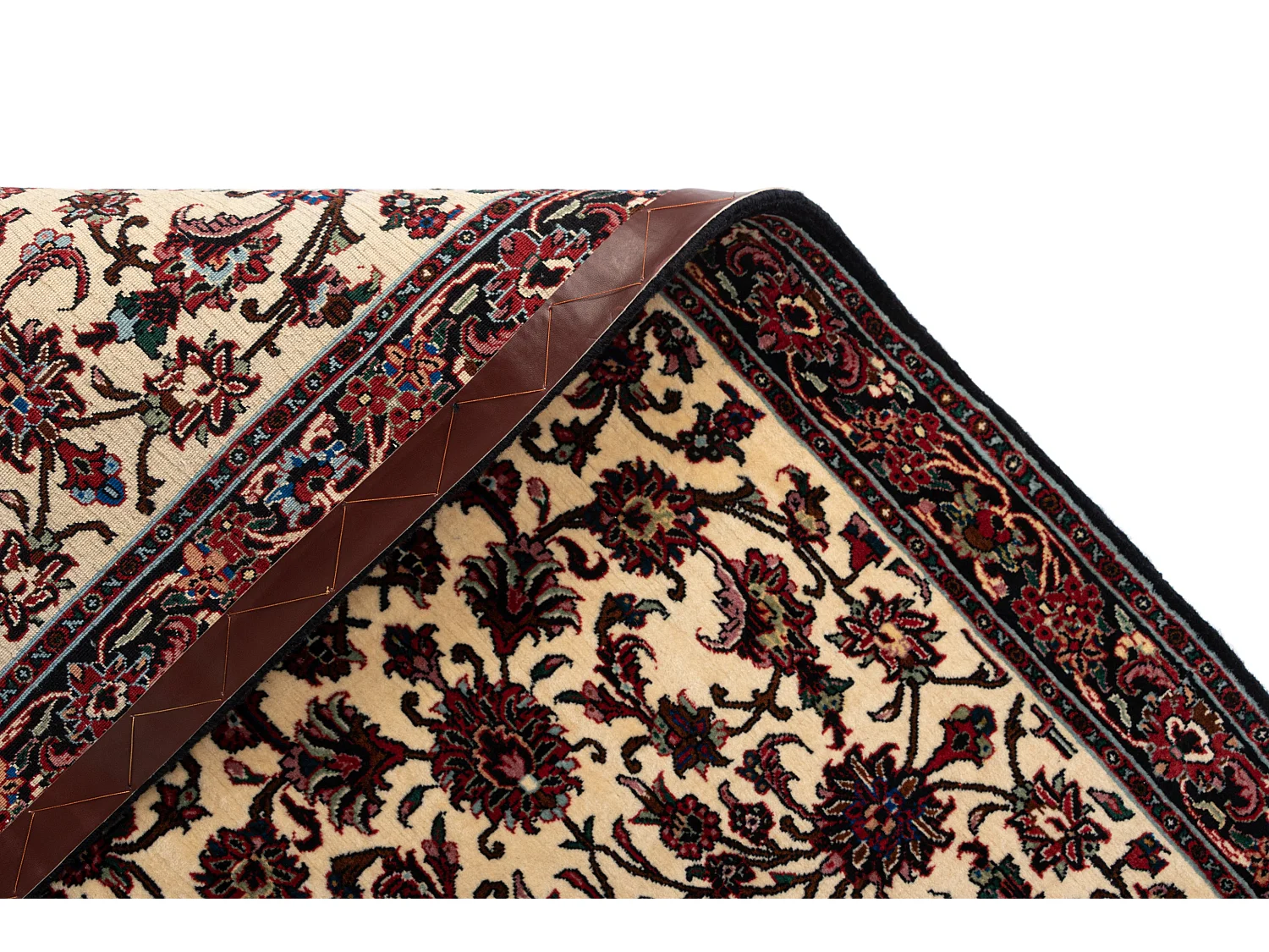 Loper-Woltapijt 246x70 Beige Bidjar