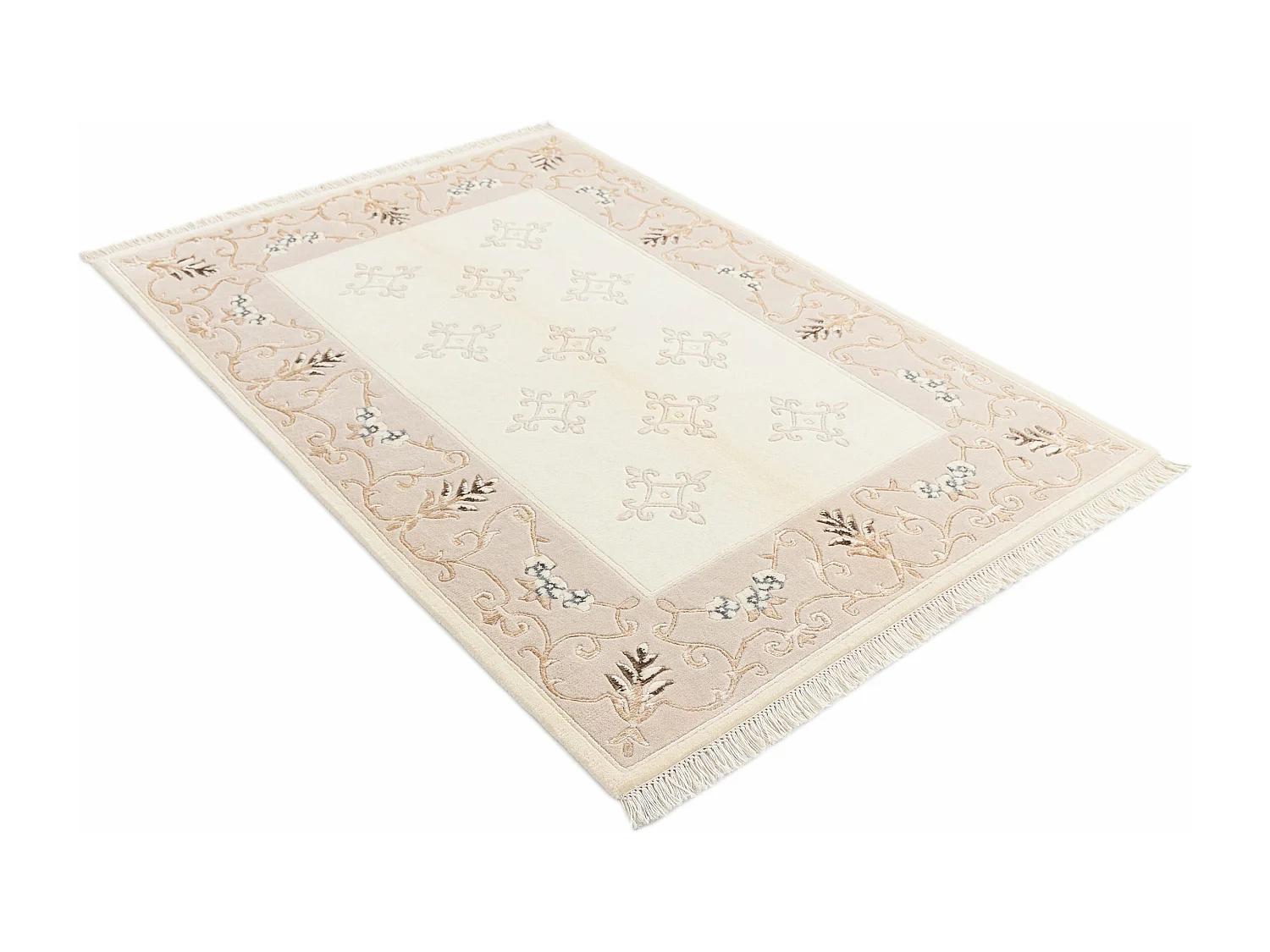 Tappeto in lana 122x183 beige Darya