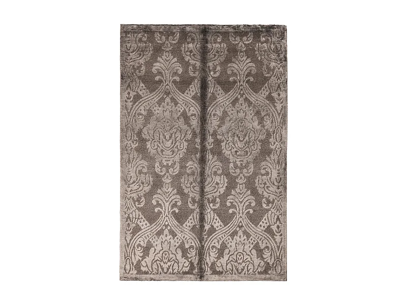 Wollteppich 122x188 Braun Darya