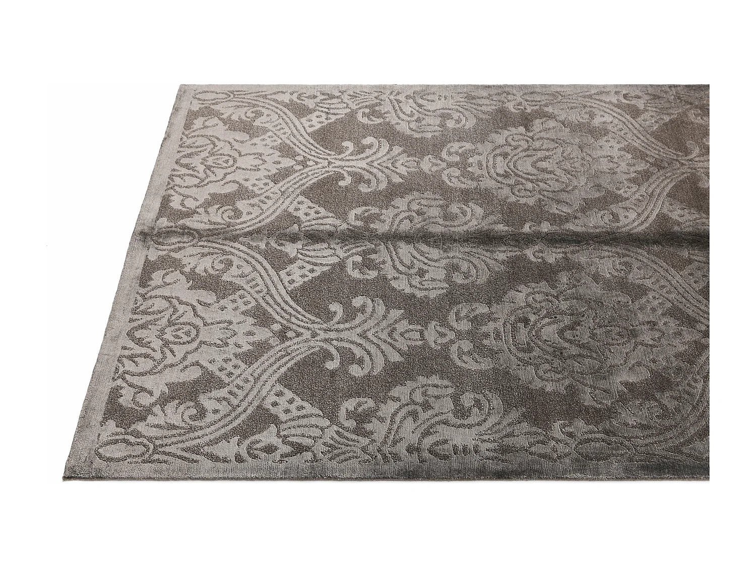 Wollteppich 122x188 Braun Darya