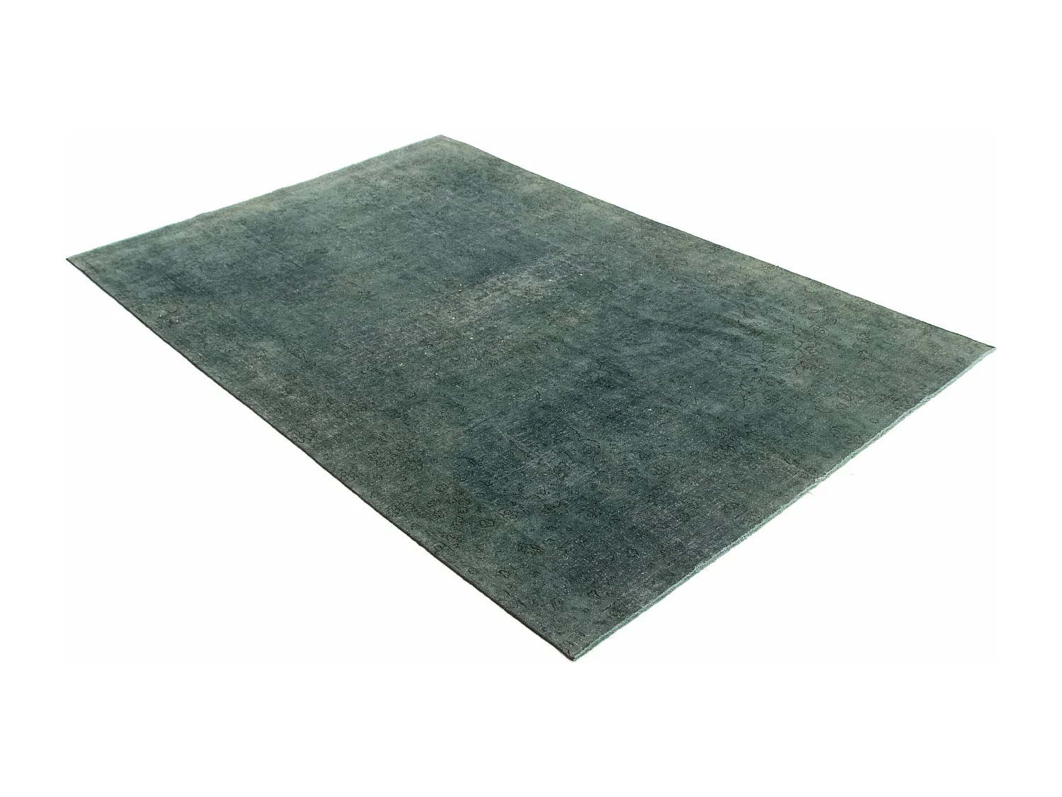 Tapis de laine 190x294 vert Vintage Royal