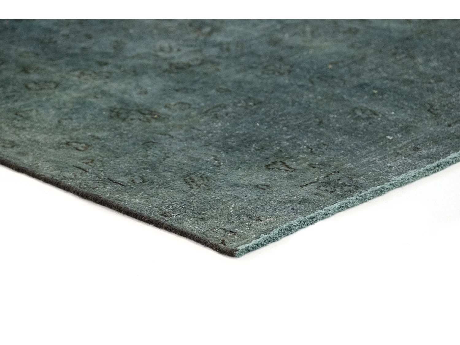 Tapis de laine 190x294 vert Vintage Royal