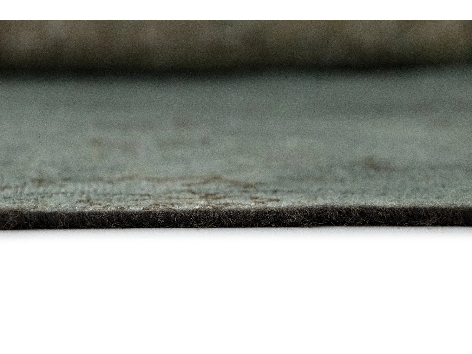 Tapis de laine 190x294 vert Vintage Royal