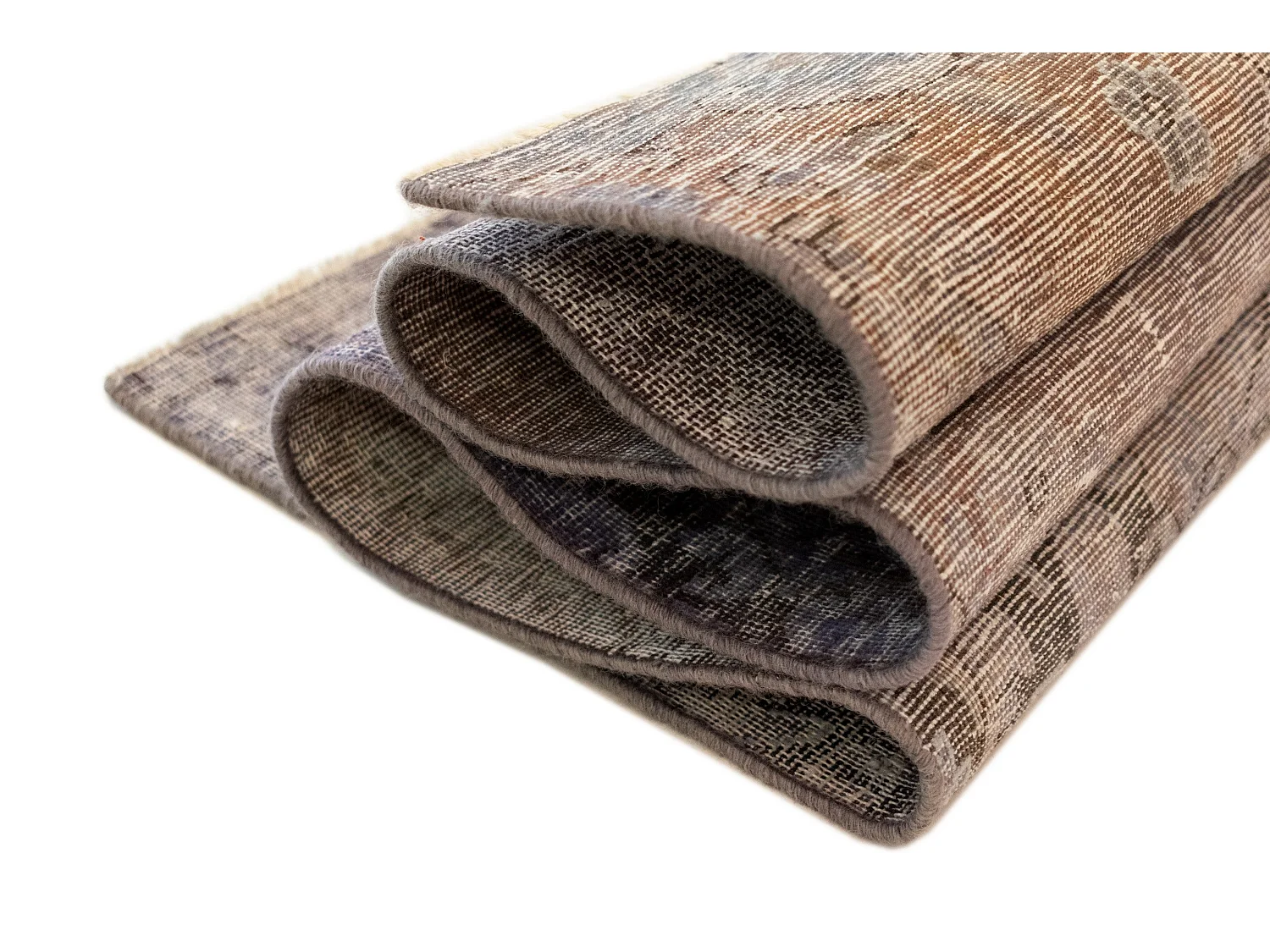 Loper-Woltapijt 159x84 Paars Vintage Royal