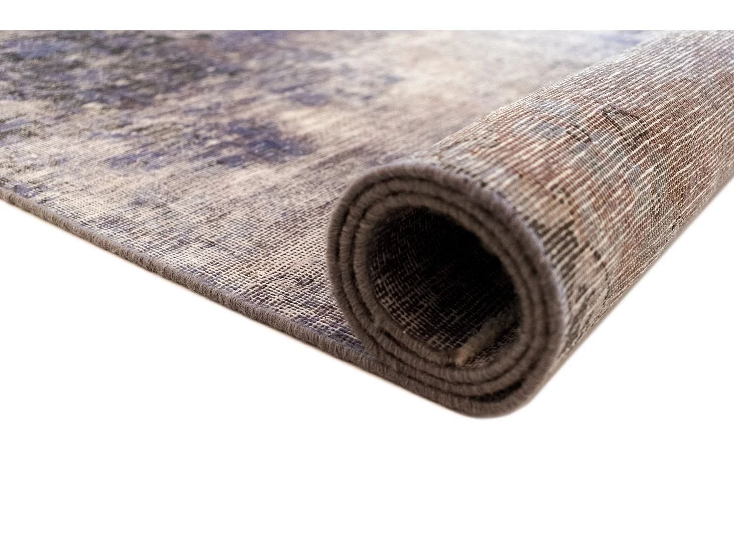 Loper-Woltapijt 159x84 Paars Vintage Royal