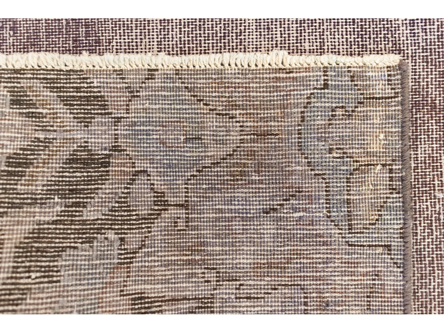 Loper-Woltapijt 159x84 Paars Vintage Royal