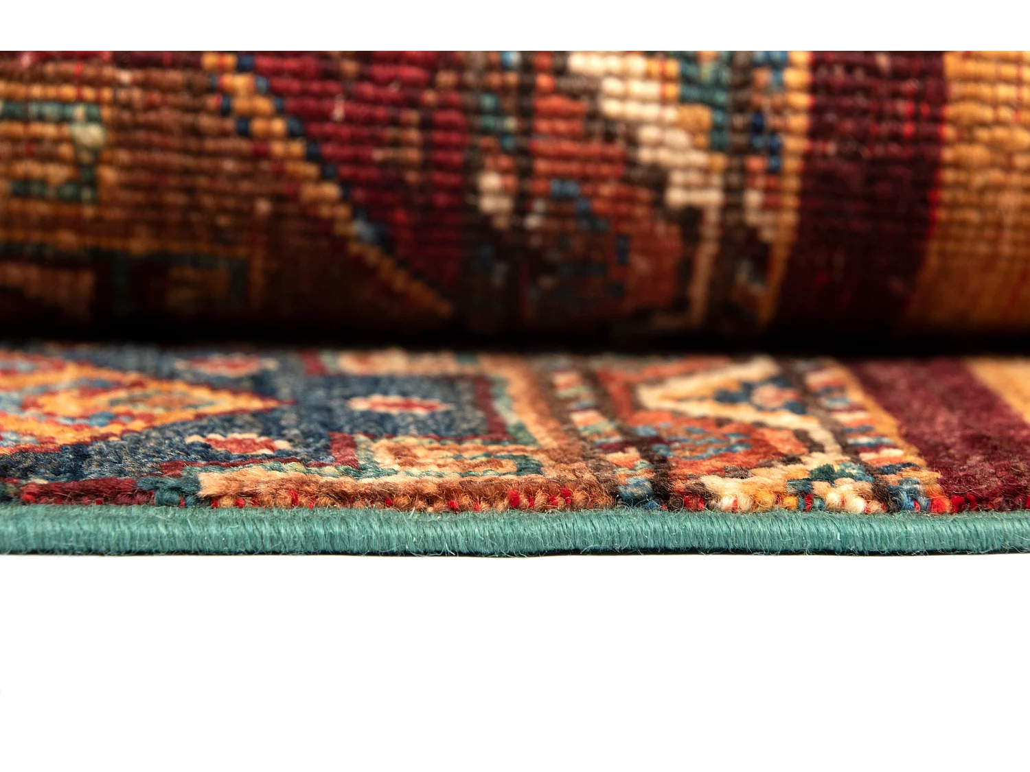 Tapis de laine 175x231 rouge Torkman