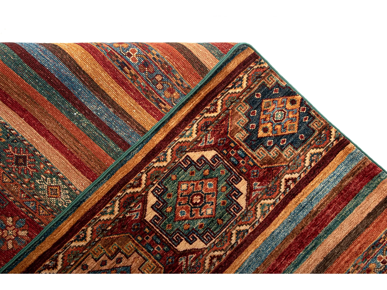 Tapis de laine 175x231 rouge Torkman