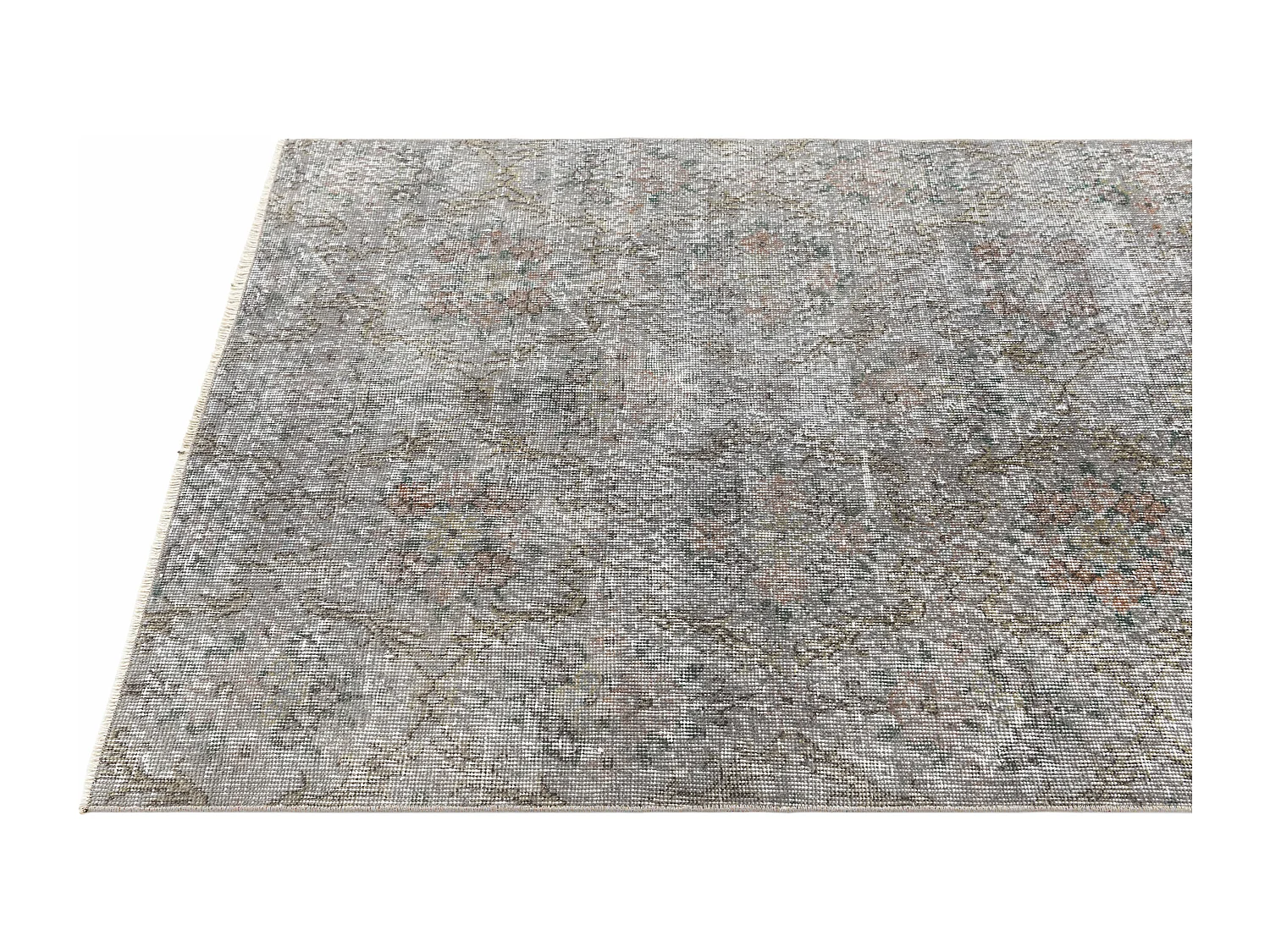 Tapis de laine 107x198 gris Ultra Vintage