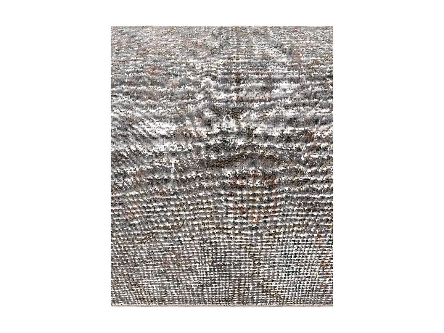 Tapis de laine 107x198 gris Ultra Vintage
