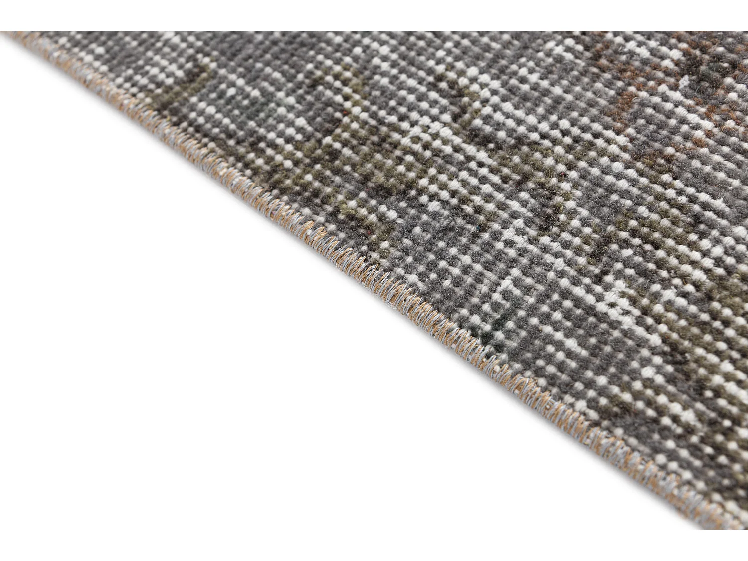 Tapis de laine 107x198 gris Ultra Vintage