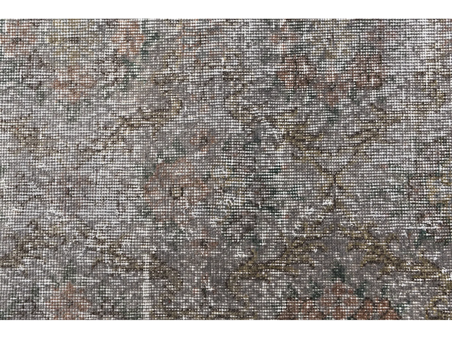 Tapis de laine 107x198 gris Ultra Vintage