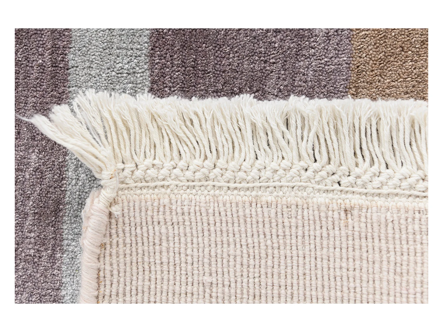 Tapis de laine 122x180 beige Darya