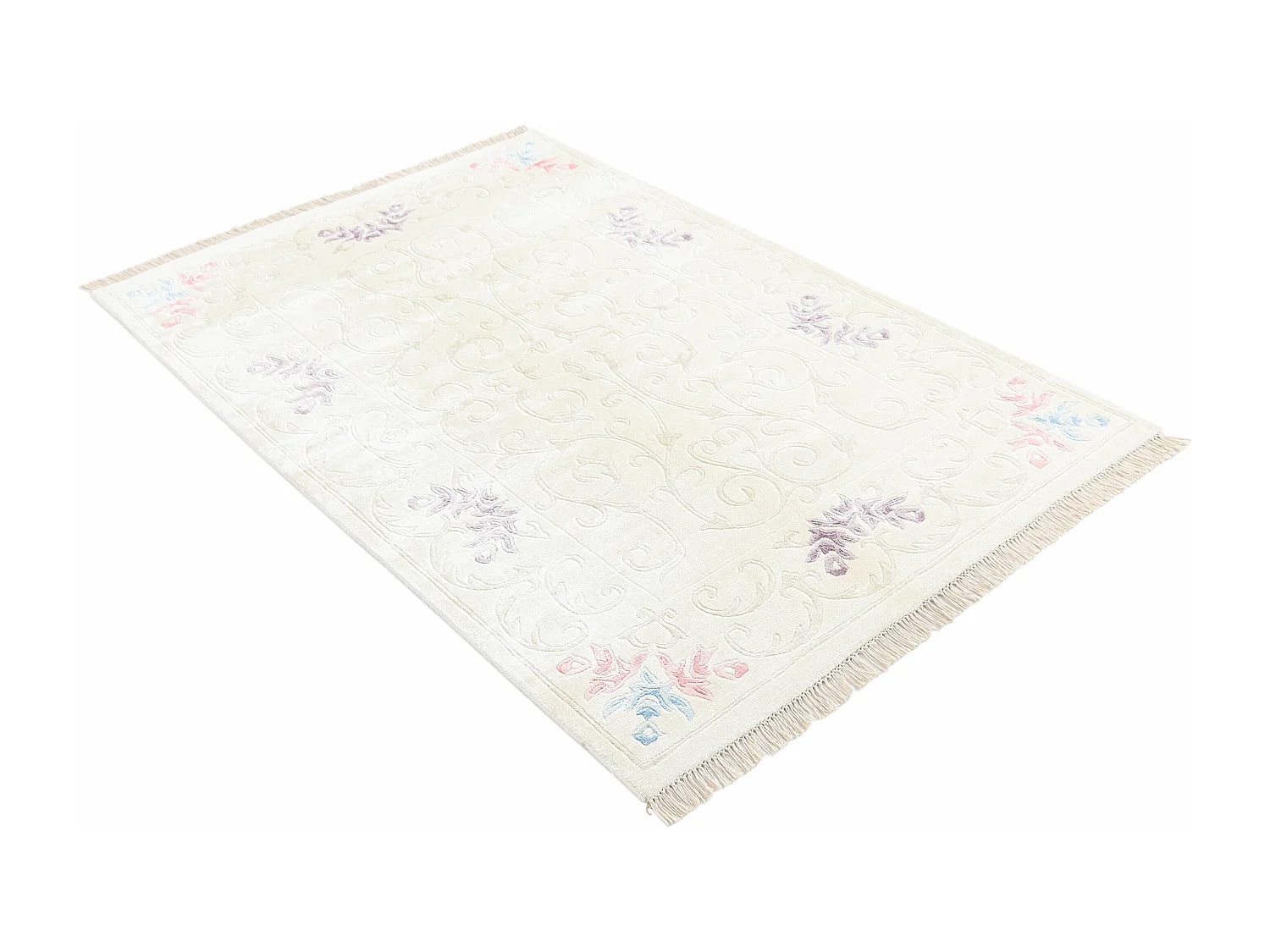 Wollteppich 119x180 Beige Darya