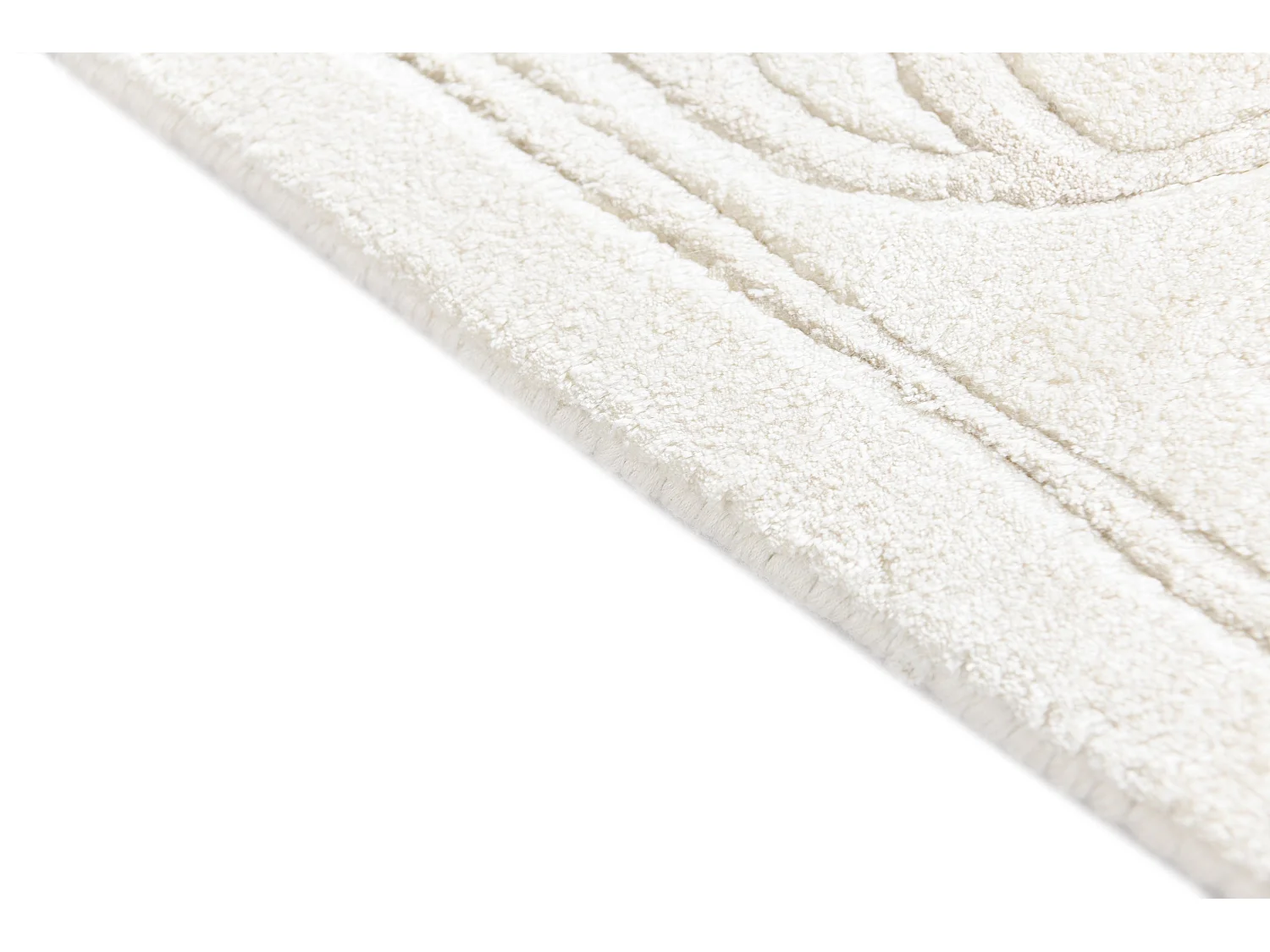 Tapis de laine 119x180 beige Darya