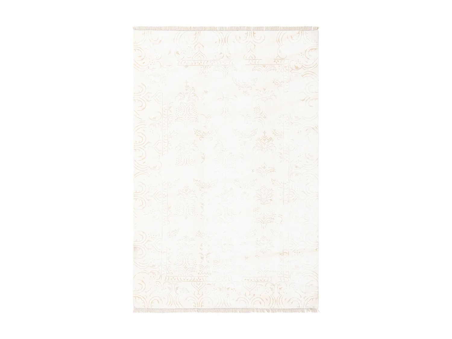 Tapis de laine 198x300 beige Darya