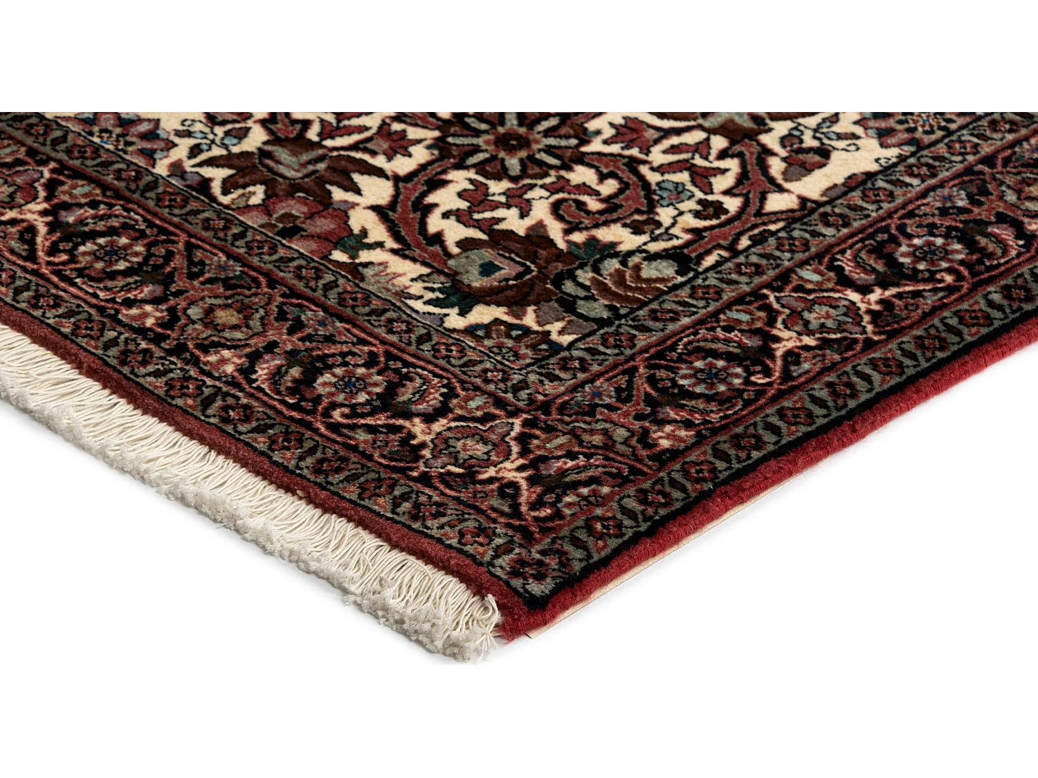 Tapis de couloir en laine 82x400 beige Bidjar