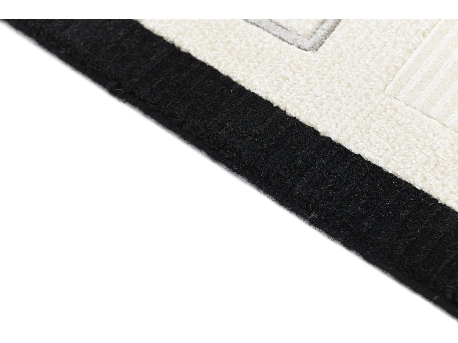 Tapis de couloir en laine 81x196 beige Darya