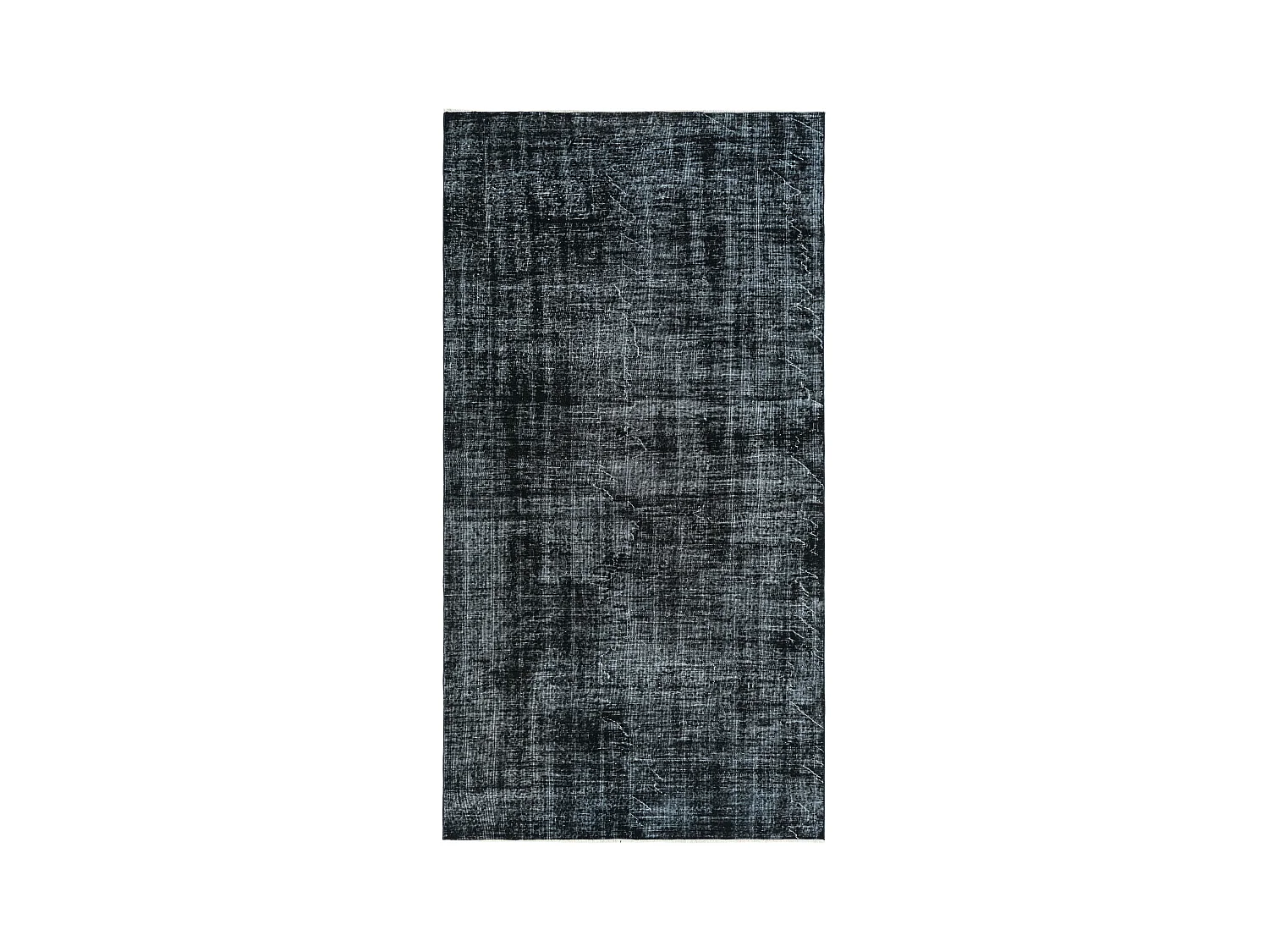 Tapis de laine 152x300 noir Ultra Vintage