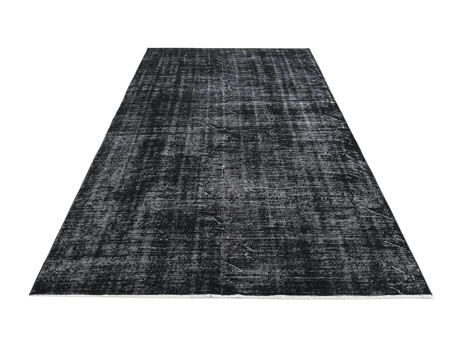 Tapis de laine 152x300 noir Ultra Vintage