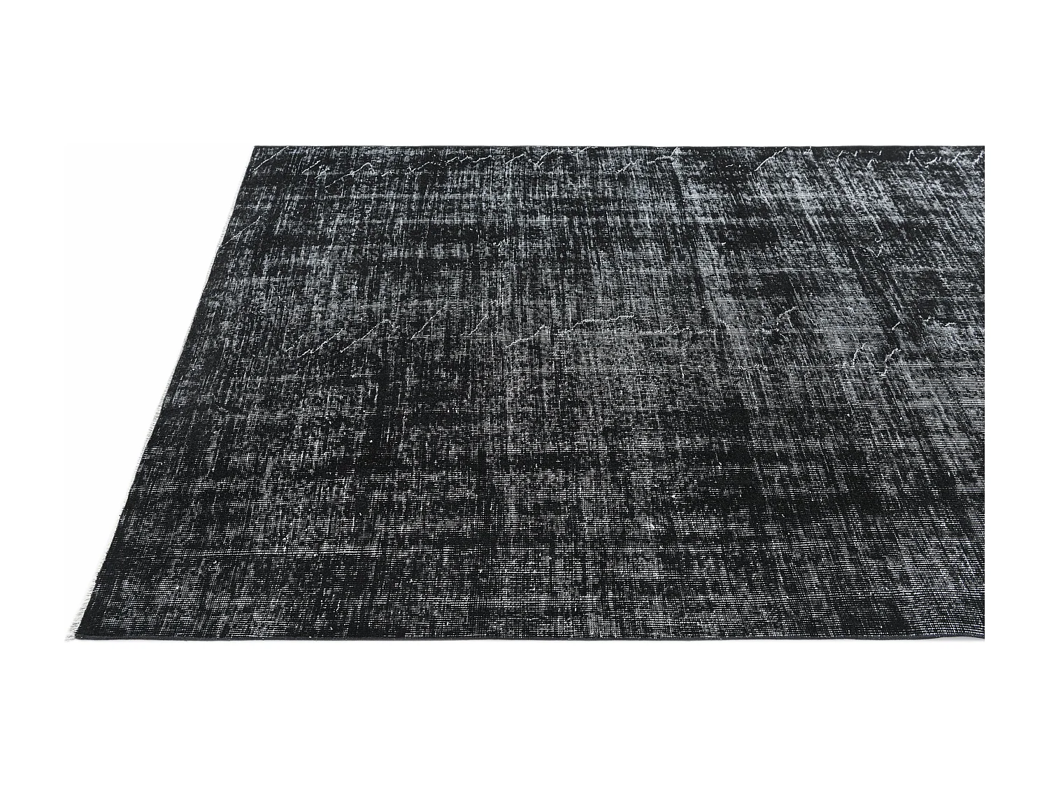 Tapis de laine 152x300 noir Ultra Vintage