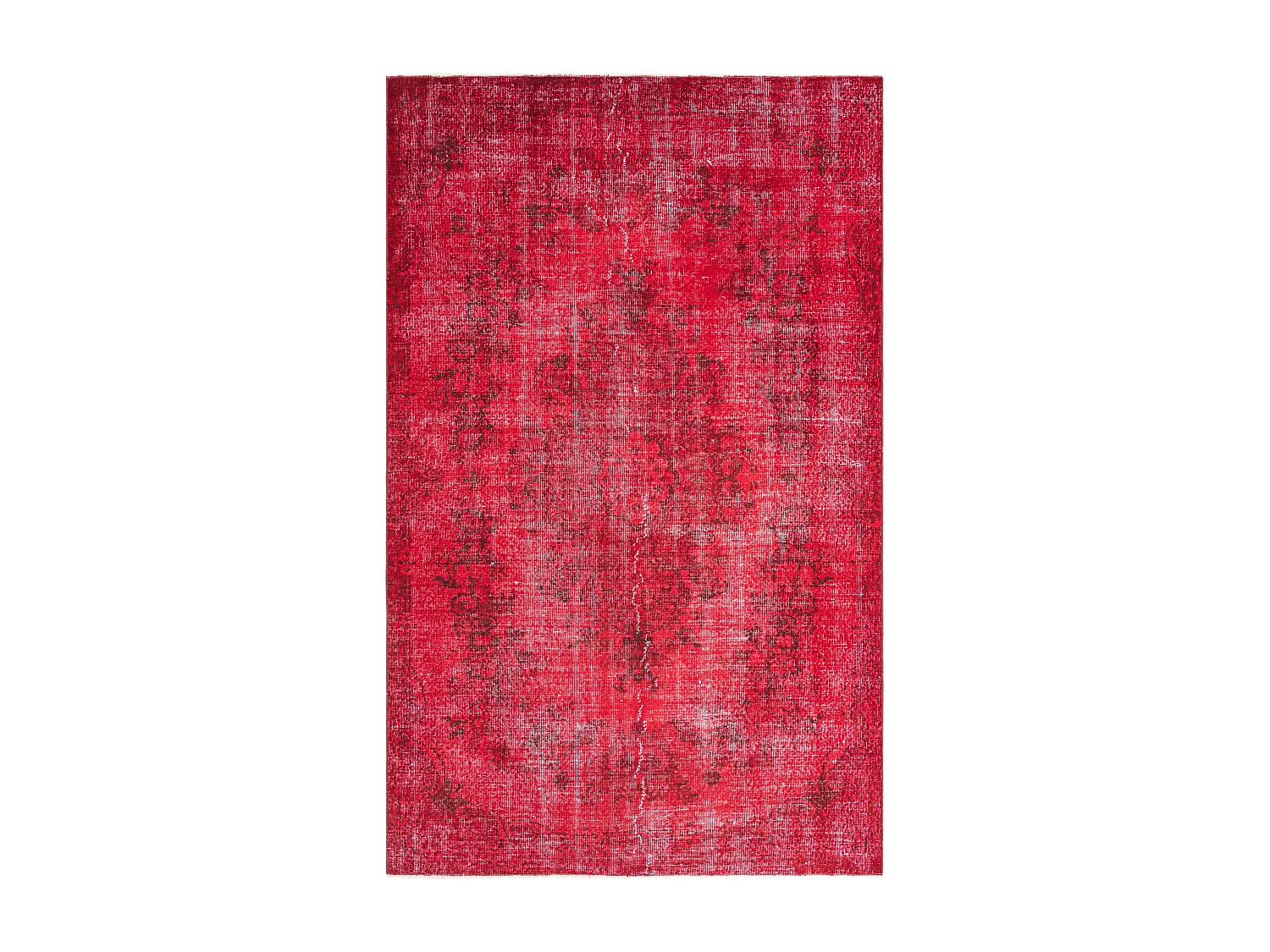 Tapis de laine 165x269 rouge Ultra Vintage