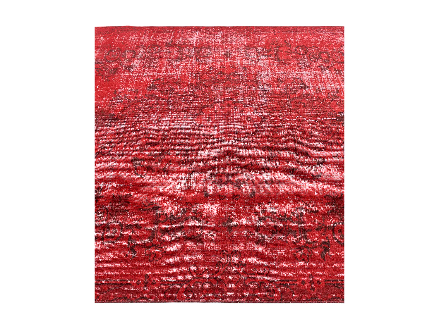 Tapis de laine 165x269 rouge Ultra Vintage