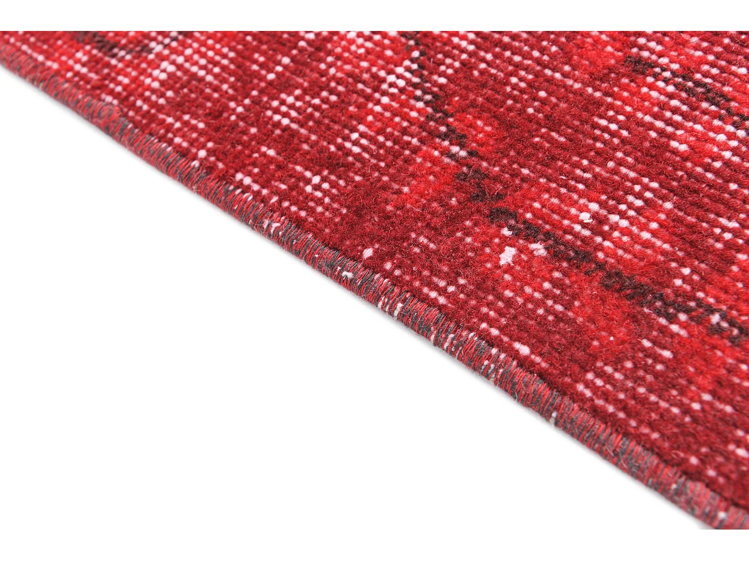 Tapis de laine 165x269 rouge Ultra Vintage