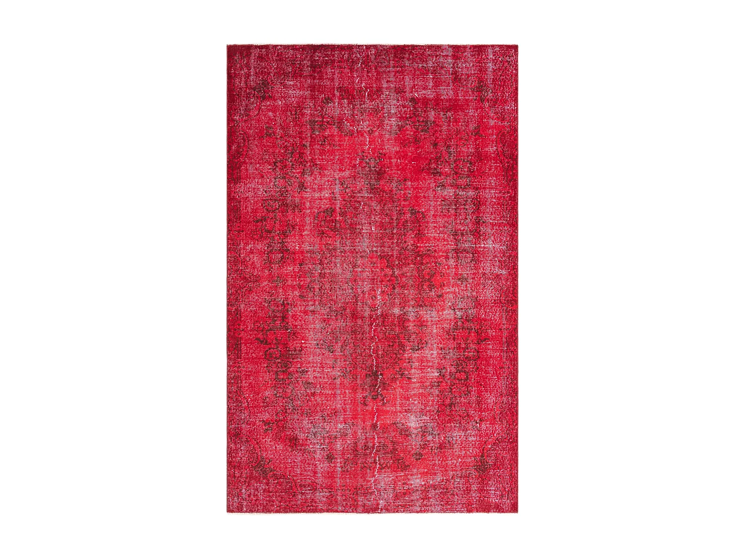 Tapis de laine 165x269 rouge Ultra Vintage