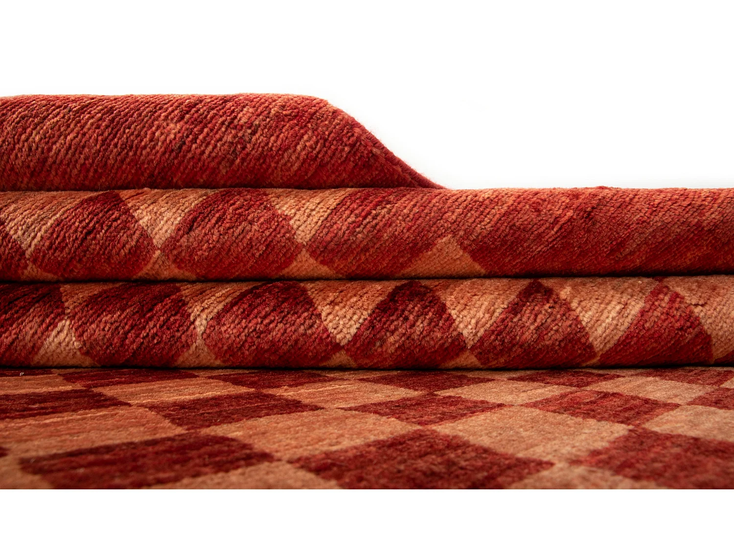 Tapis de laine 173x238 rouge Kashkuli