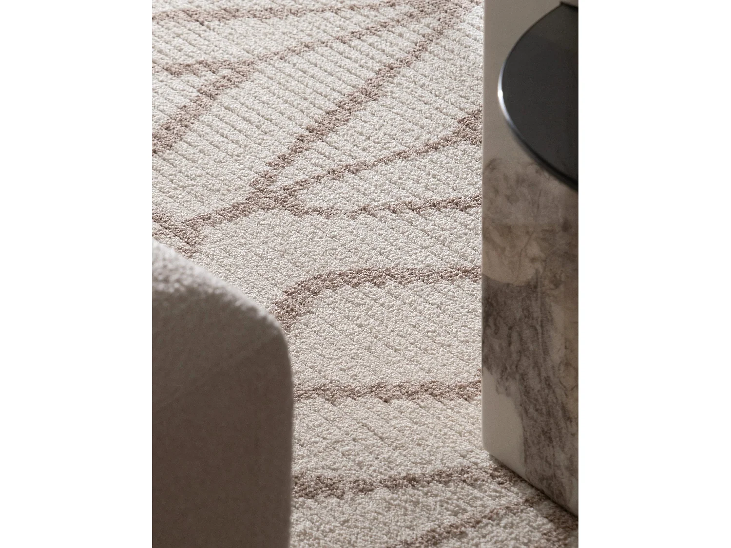 Tapis 160x245 Blanc St. Gallen Folklore