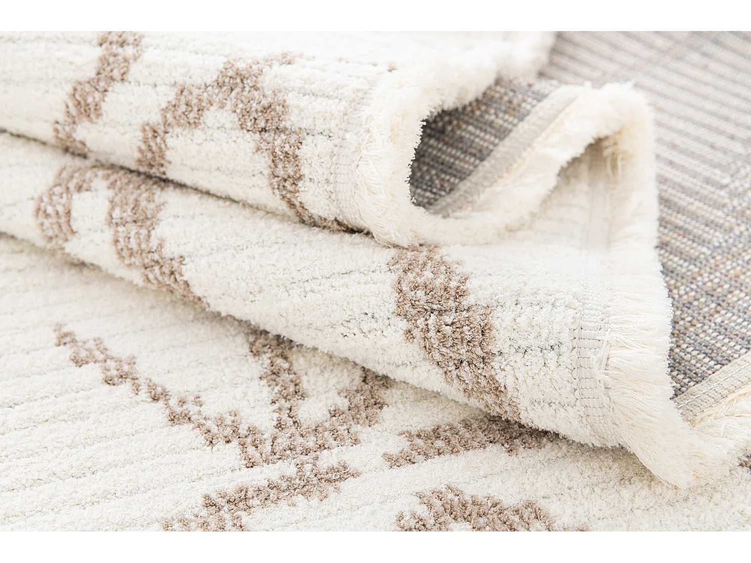 Tapis 160x245 Blanc St. Gallen Folklore