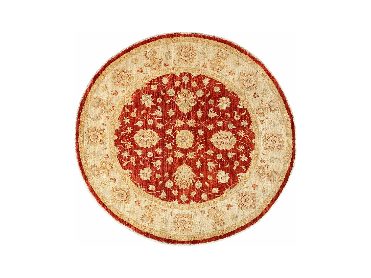 Tapis de laine 140x152 beige Kaizar