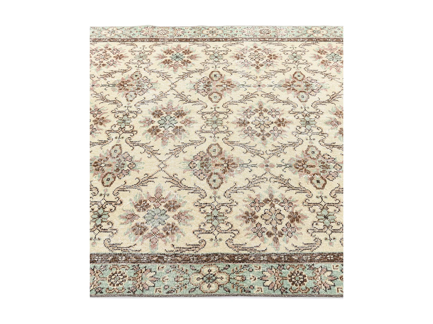 Wollteppich 152x269 Beige Ultra Vintage