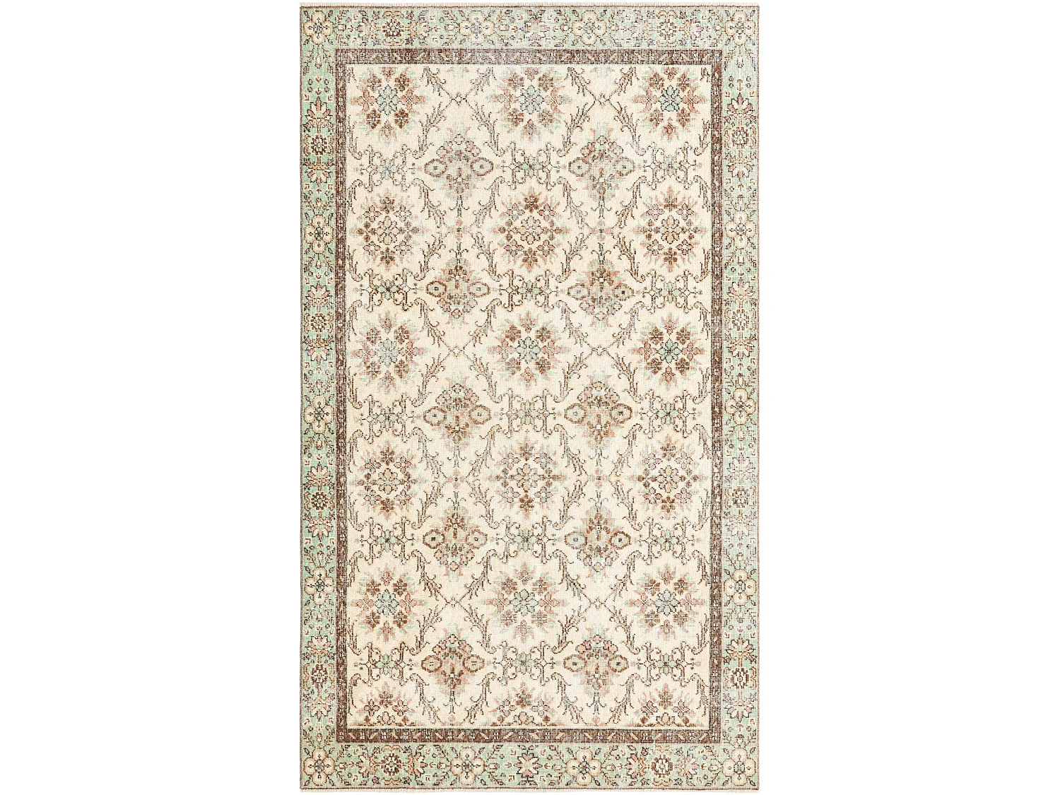 Wollteppich 152x269 Beige Ultra Vintage