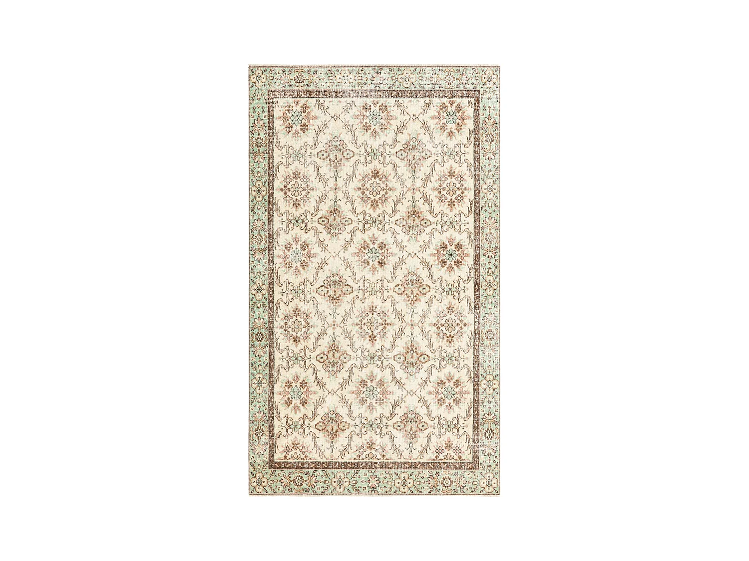 Tapis de laine 152x269 beige Ultra Vintage