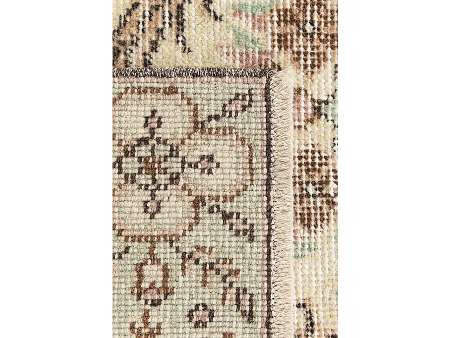 Tapis de laine 152x269 beige Ultra Vintage