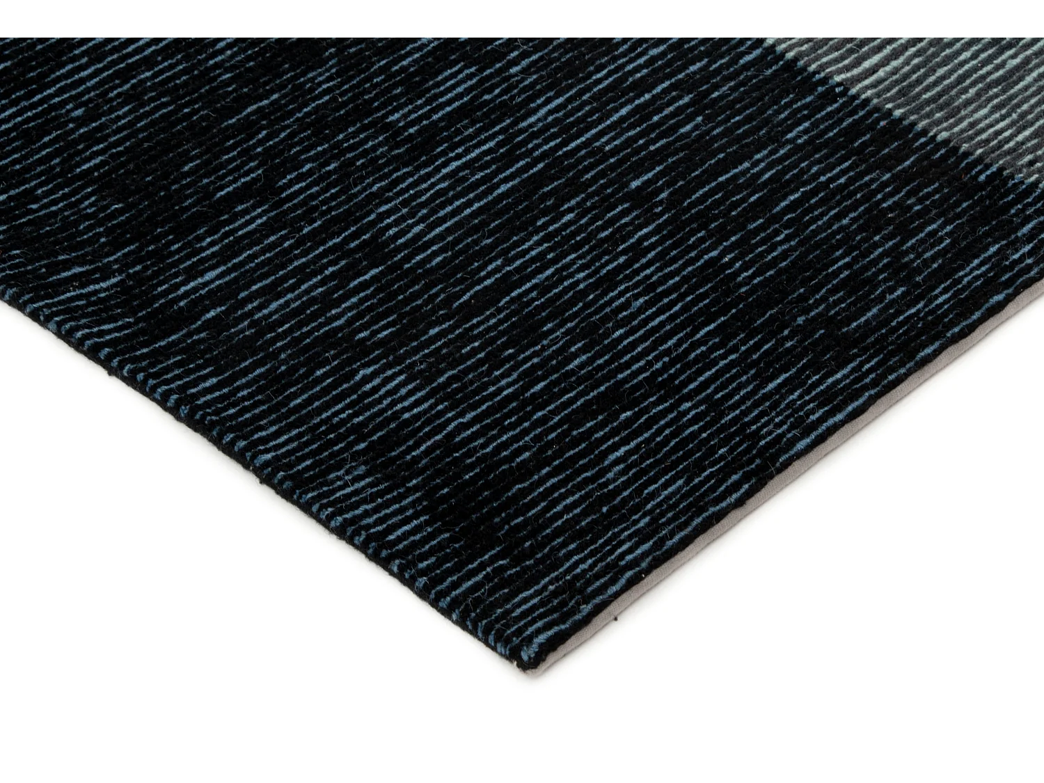 Tapis de laine 185x251 Bleu Modern Farona