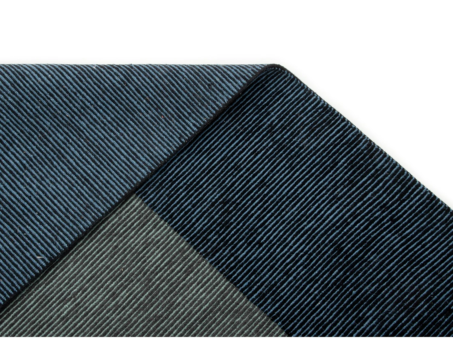 Tapis de laine 185x251 Bleu Modern Farona