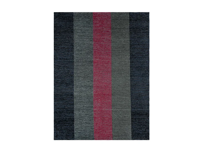 Tappeto in lana 185x251 Blu Modern Farona