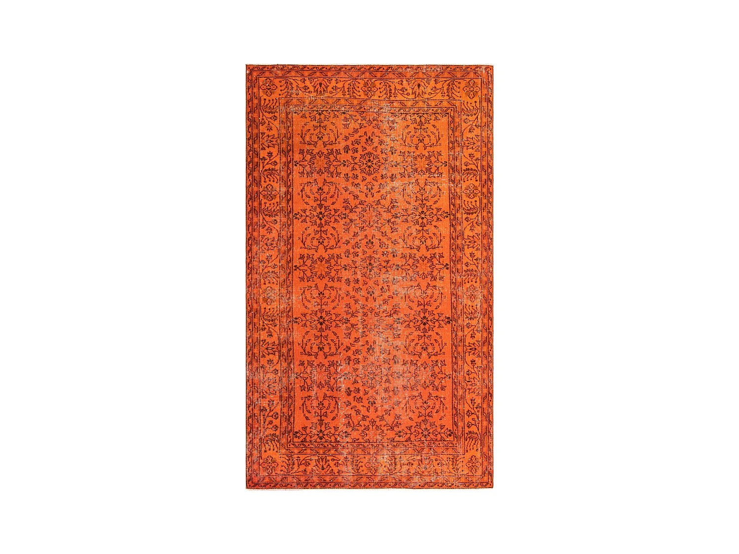 Tapis de laine 150x262 orange Ultra Vintage