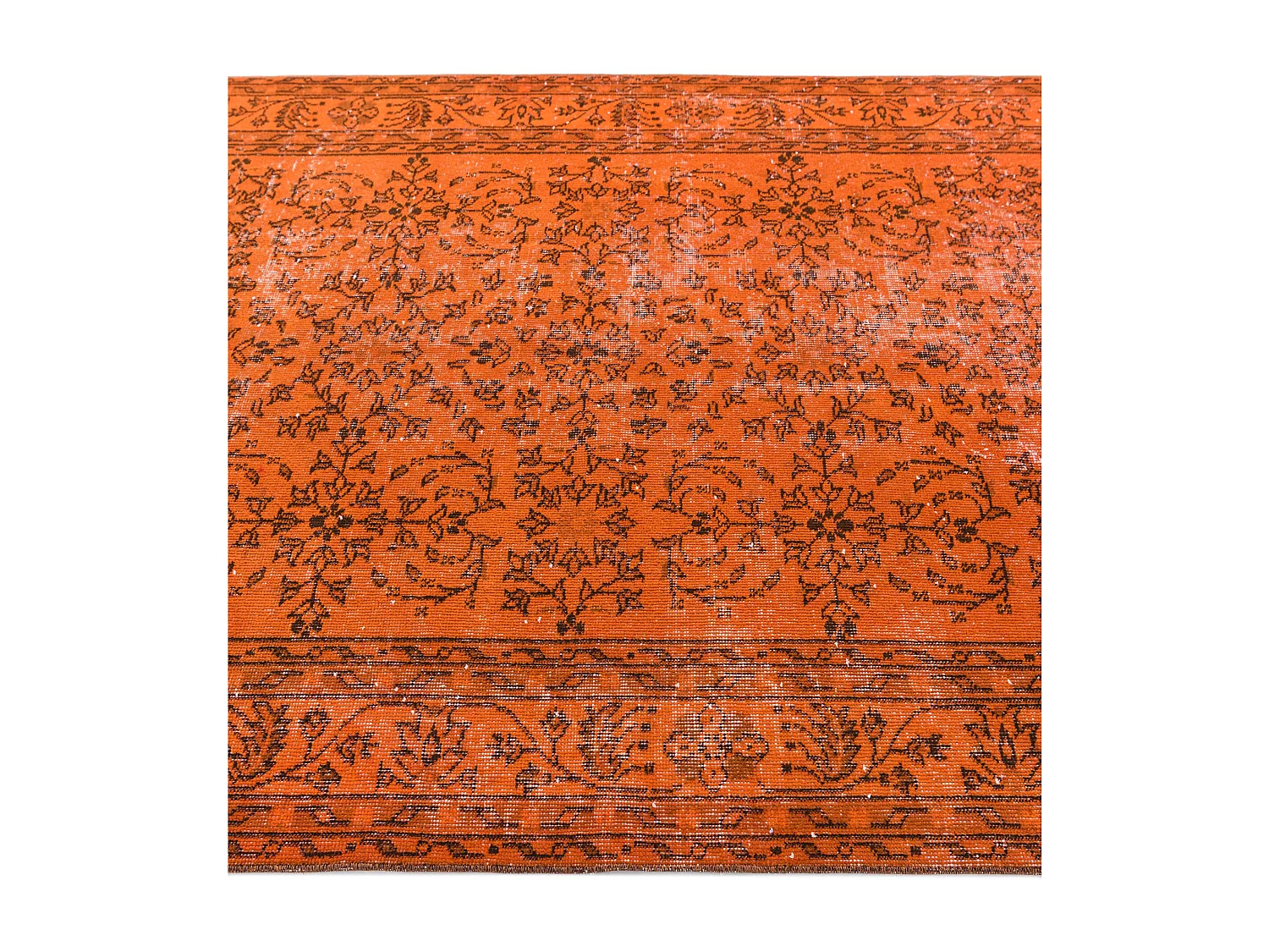 Tappeto in lana 150x262 arancia Ultra Vintage