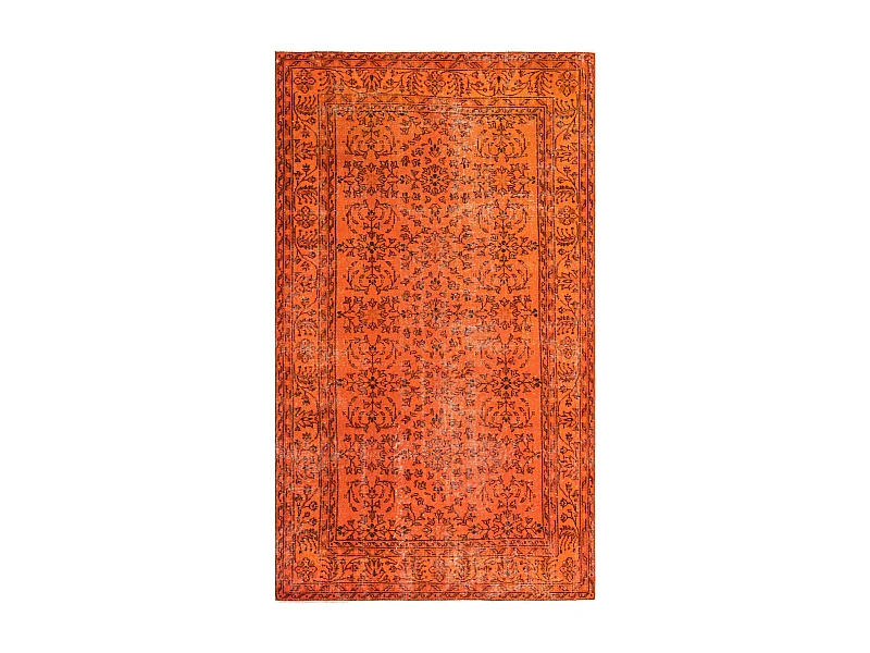 Tapis de laine 150x262 orange Ultra Vintage