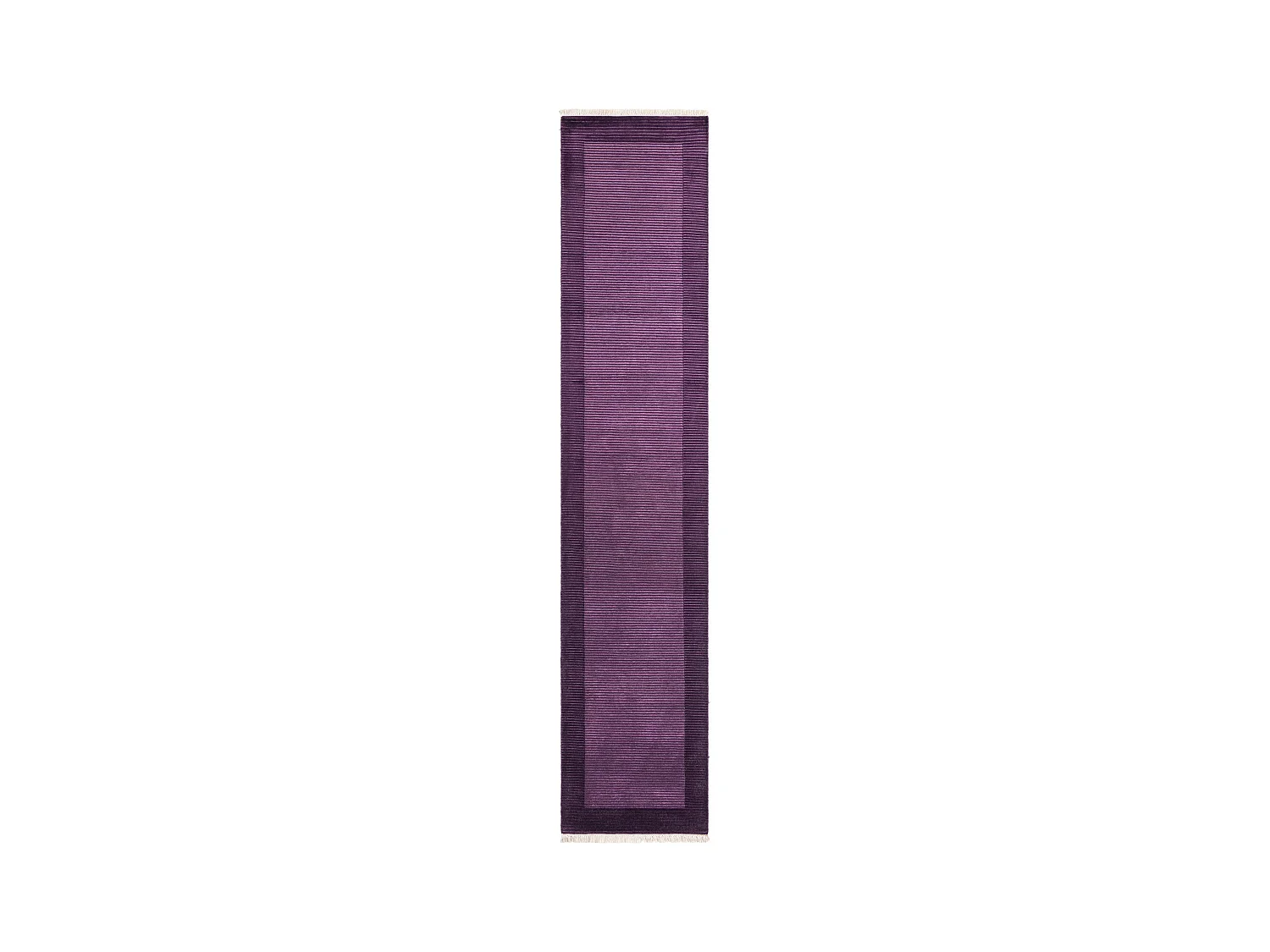Tapis de couloir en laine 79x396 Violet Darya