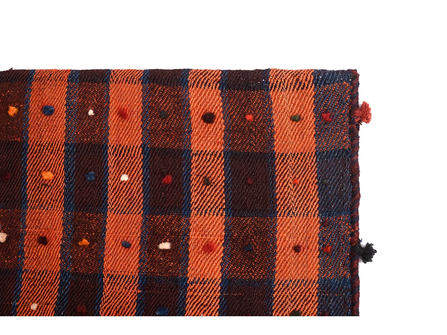 Tapis de laine 160x232 orange Jajim