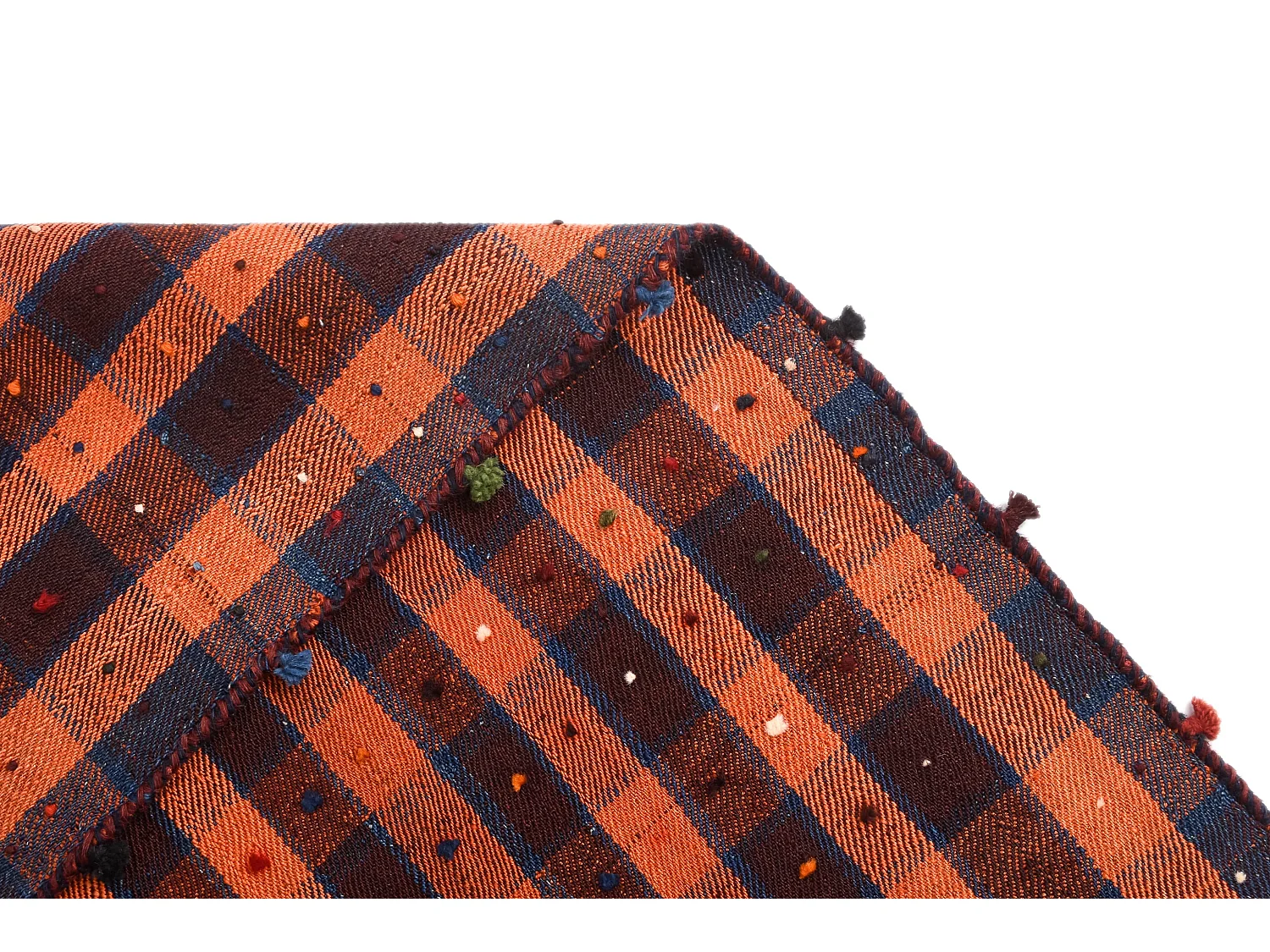 Tapis de laine 160x232 orange Jajim