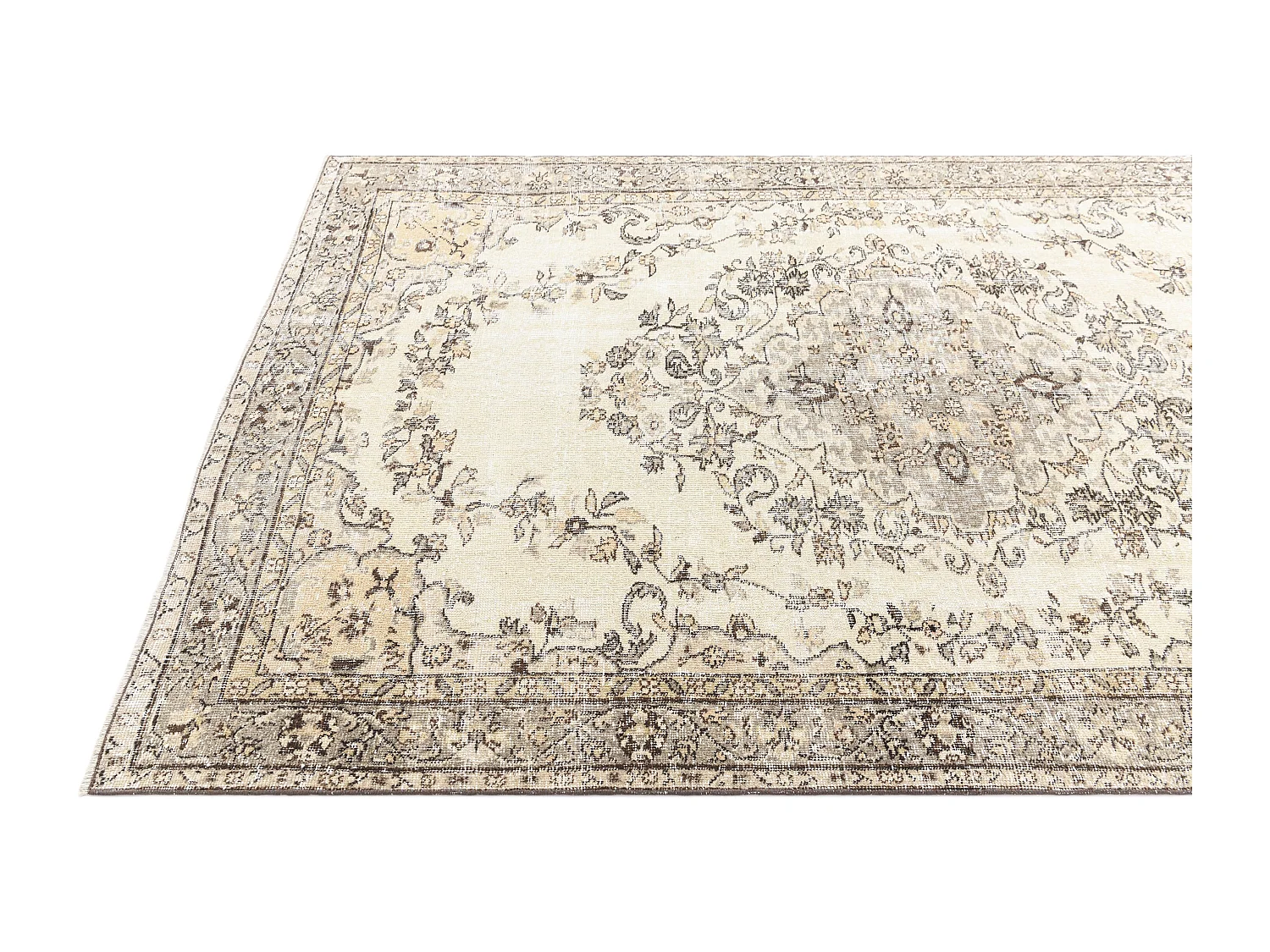 Tapis de laine 165x259 beige Ultra Vintage